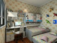 温馨浪漫现代简约风格---83平三居室