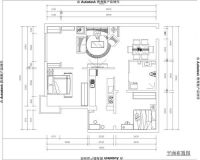 丽水嘉园混搭风格三居室效果图