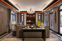 首创国际半岛新中式风格案例