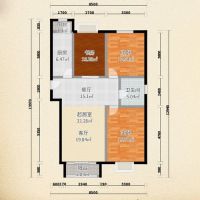 领秀慧谷--现代简约3居