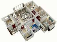 领秀慧谷现代简约风格140平三居