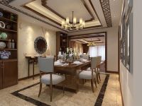 红杉公馆 三居室 中式风格