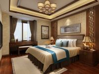 红杉公馆 三居室 中式风格