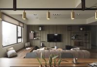 现代风家装二居设计图