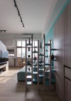 北欧典雅风小户型公寓效果图