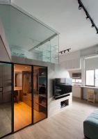 北欧典雅风小户型公寓效果图