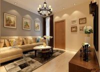 东亚印象台湖65平美式装修方案-北京实创装饰