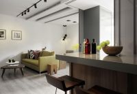 混搭格调吧台设计