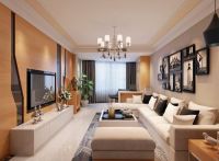 国美第一城二区三居室现代简约风格案例