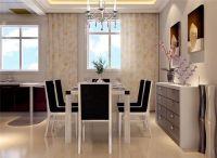 中铁国际城90平欧式风格案例效果图设计