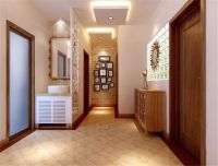 融泽嘉园120平简欧风格案例效果图设计