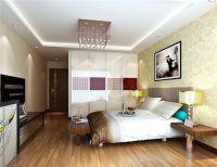 融泽嘉园120平简欧风格案例效果图设计