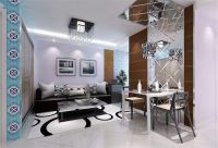 芍药居北里80平简约时尚案例效果图