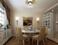 保利花园88平简欧风格案例效果图