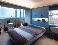 130平米现代三居家装设计效果图