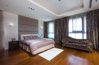 现代家庭三室一厅室内设计效果图