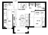 融科香雪兰溪一居现代简约风格
