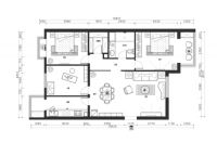 徜徉集 三居 新中式风格