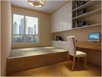 金隅汇景苑B4户型装修效果图-北京实创装饰