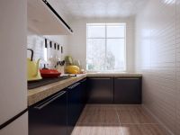 金隅汇景苑B5户型88平简约设计北京实创装饰