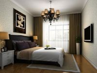 金隅汇景苑B5户型88平简约设计北京实创装饰