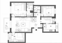 金隅花石匠160平整体装修-北京实创装饰