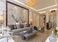 高井小区120平新中式风格装修效果图-北京实