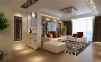 融泽嘉园120平简约时尚案例效果图