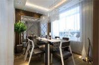 融泽嘉园120平简约时尚案例效果图