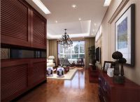 长信春天140平中式古典风格效果图