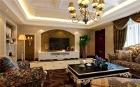 领秀硅谷150平欧式风格案例效果图