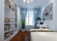 凌云居80平简约风格案例效果图