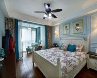 北京红杉公馆三居室美式风格设计案例展示