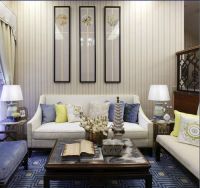 北京臻园三居新中式家装设计案例展示
