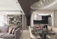 新古典时尚居家二居设计