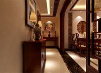 远洋德邑155平新中式风格效果图设计