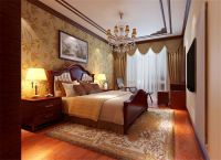 远洋德邑155平新中式风格效果图设计