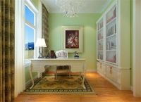 七里庄部队98平欧式风格案例效果图设计