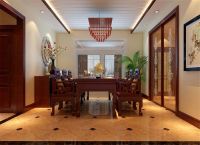 旭辉御府155平西式古典风格案例效果图设计