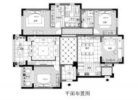 旭辉御府155平西式古典风格案例效果图设计