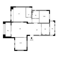 旭辉御府129平法式案例效果图设计