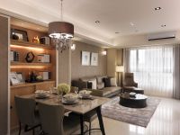 简约两室一厅设计效果图片