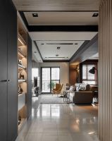 典雅现代风三居效果图