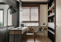 典雅现代风三居效果图