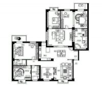 桃花源(东方太阳城三期)-中式古典-复式