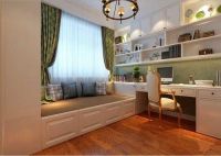 大西洋西城150平美式风格装修-北京实创装饰