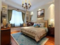 大西洋西城150平美式风格装修-北京实创装饰