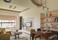 时尚家装田园客厅设计