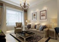 浅山香邑84平米现代简约风格-北京实创装饰