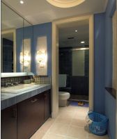 北京西山艺境三居室地中海风格设计案例展示